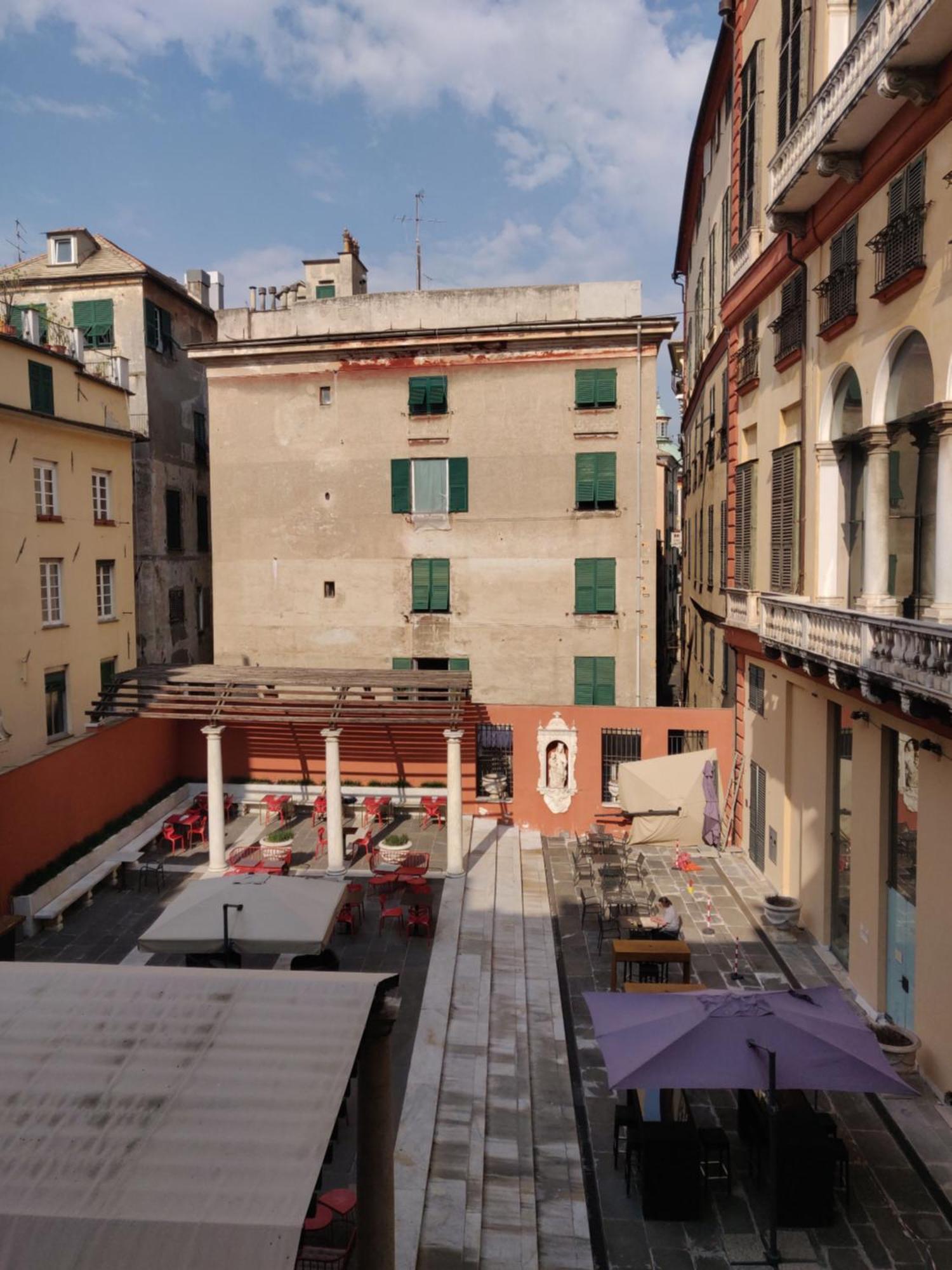 Una Finestra Speciale Su Palazzo Rosso. Monolocale Γένοβα Εξωτερικό φωτογραφία